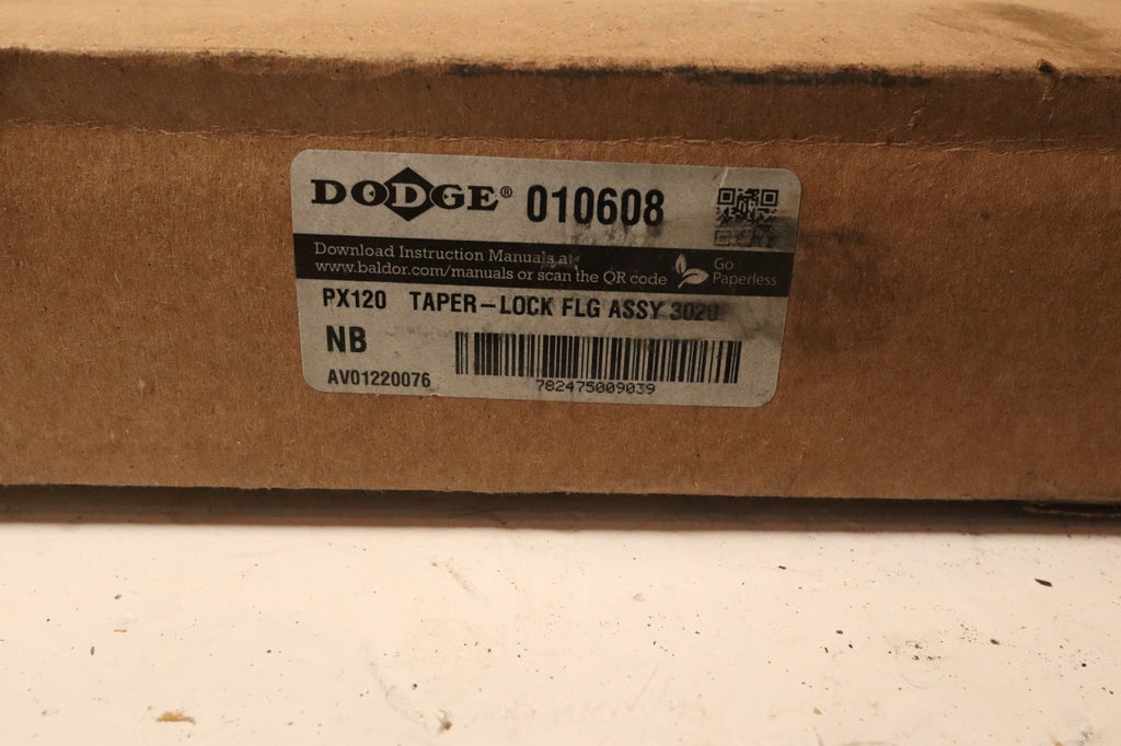 Dodge 010608 PX120 Taper-Lock flg assy 3020