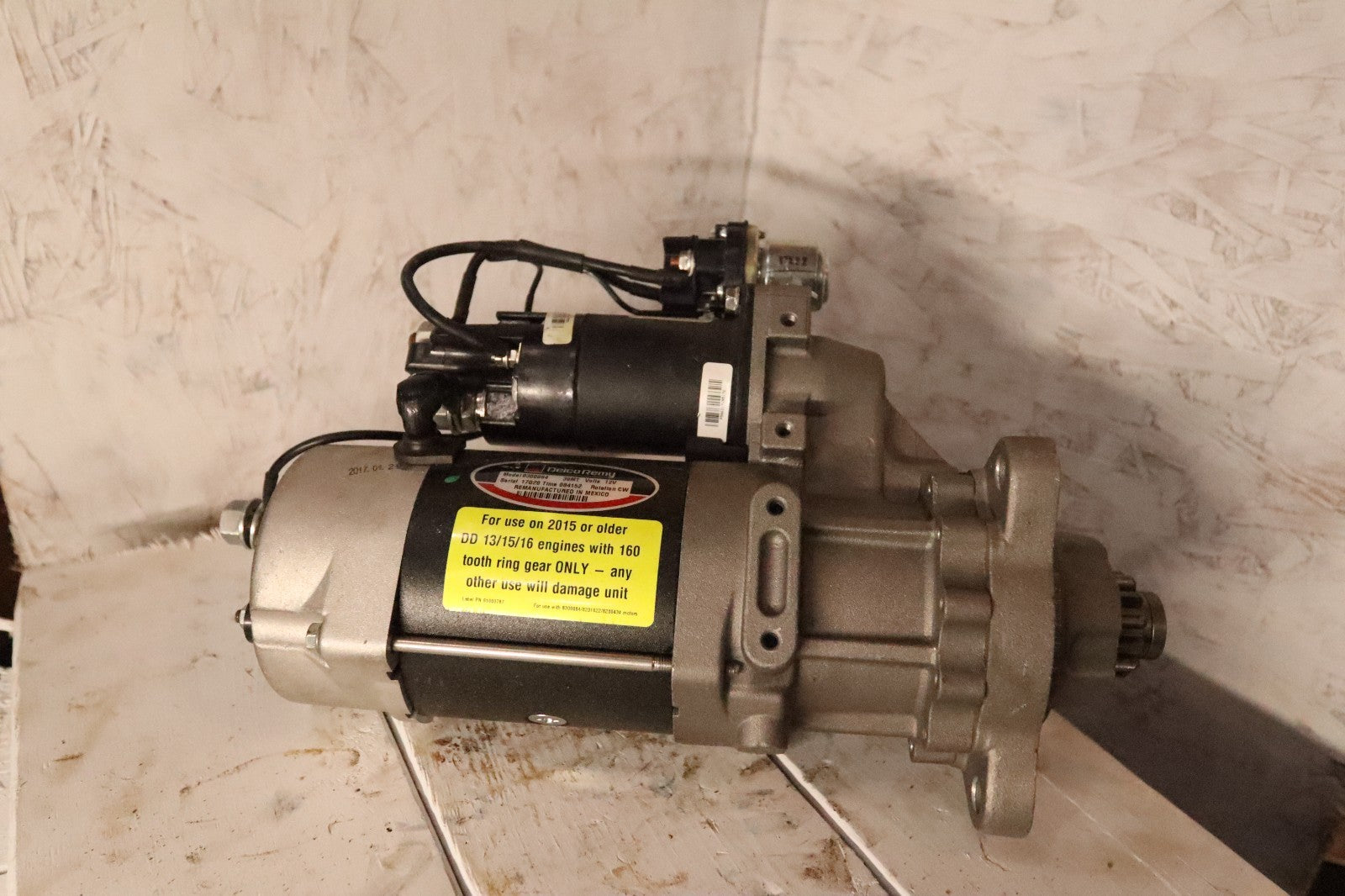 Delco Remy 8300084 alternator