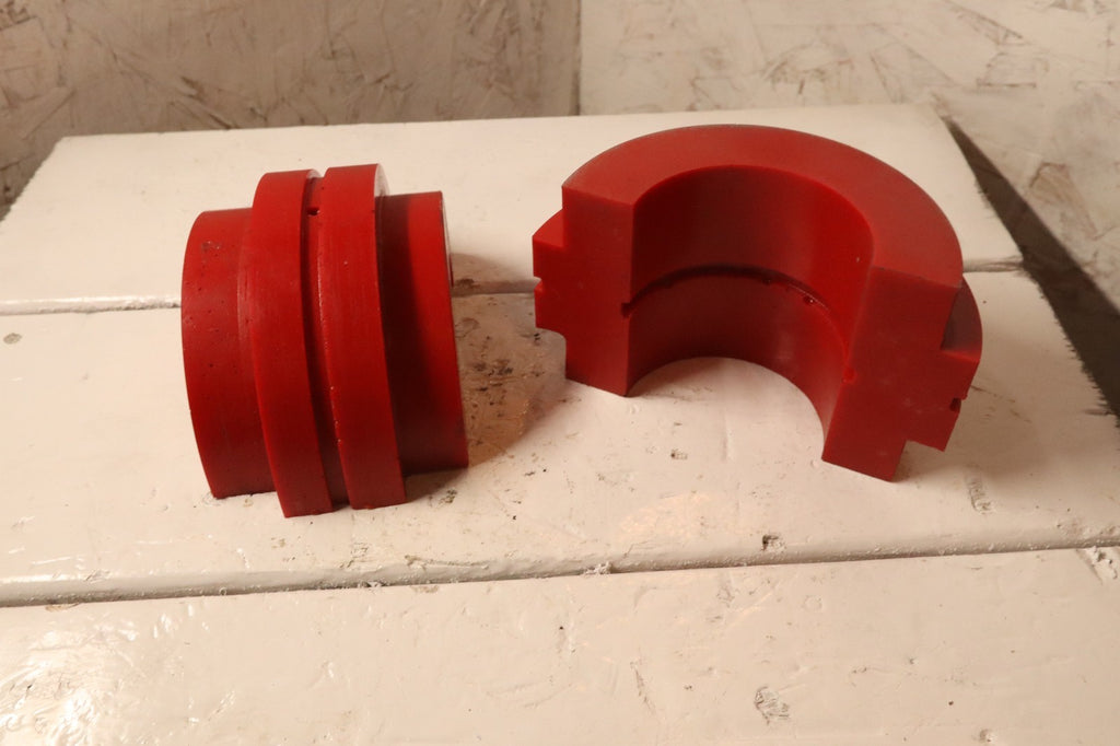 Redwood Plastics SAF 517 Split-Block Bearing Housings R-36205 750 Red