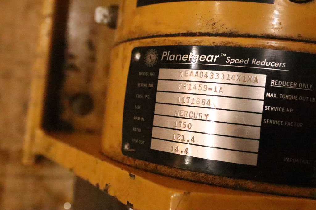 Rexnord XEAA0433314X1XA – Mercury Foot Mounted Inline Planetary Gear Drive