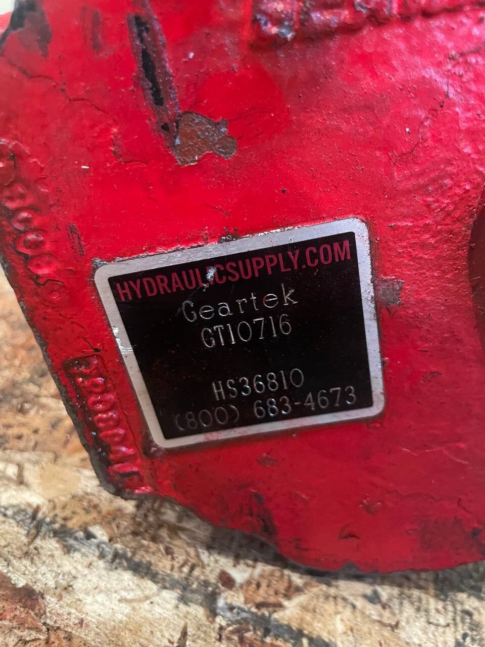 Geartek GT10716 Hydraulic gear starter motor