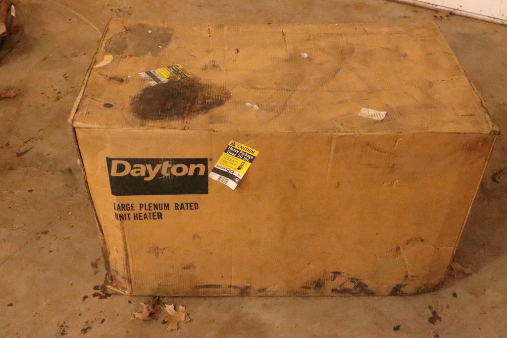 2HCZ1 Dayton Plenum Heater Electric Fan Coil Heater, 480V, 3Ph, 7.5kW