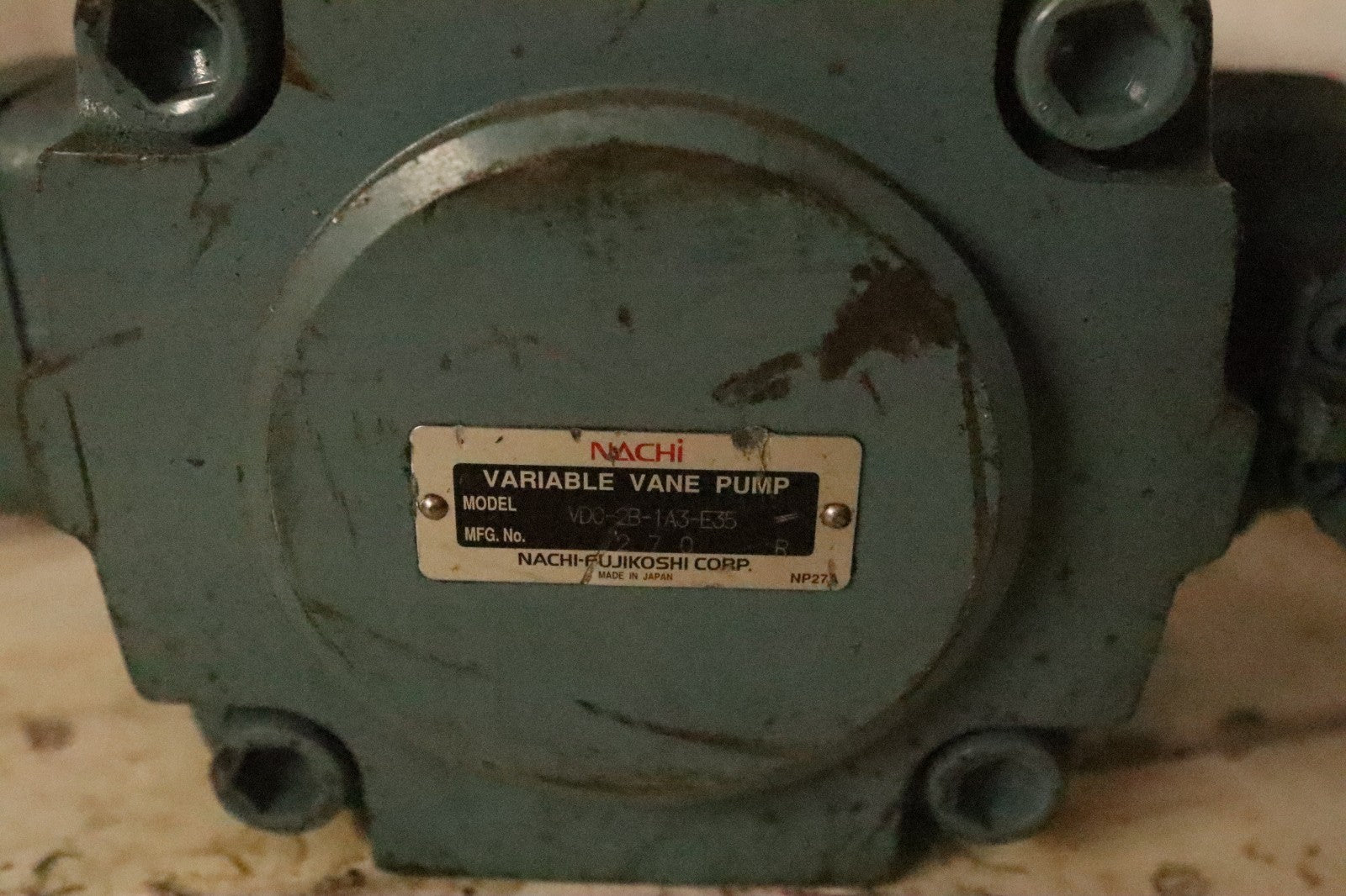 NACHI VDO-2B-1A3-E35 Variable Vane Pump