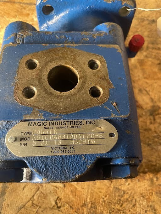 Parker Rebuilt Hydraulic Gear starter motor  M5100A831ADNE20-6