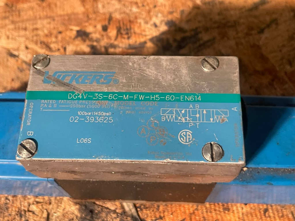 Vickers dg4v-3s-6c-m-fw-h5-60-en614 Hydraulic Solenoid Valve Directional Control