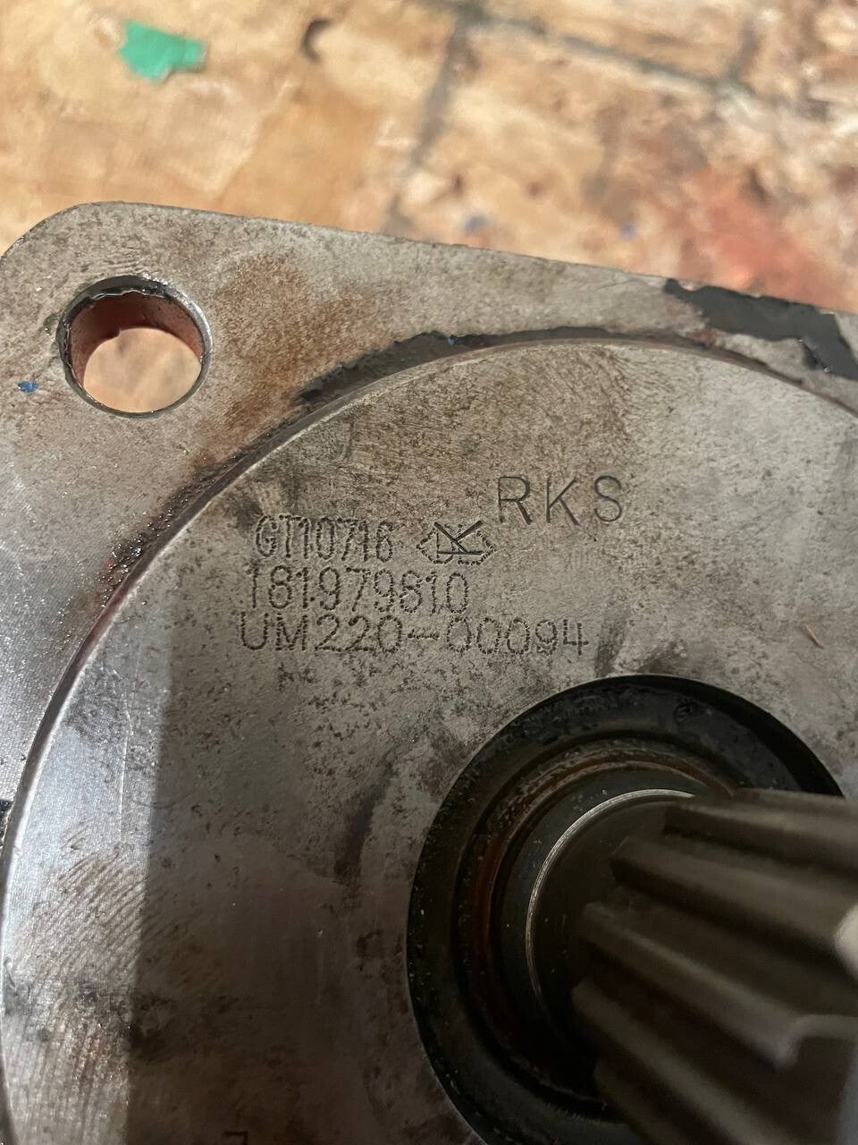 Geartek GT10716 Hydraulic gear starter motor
