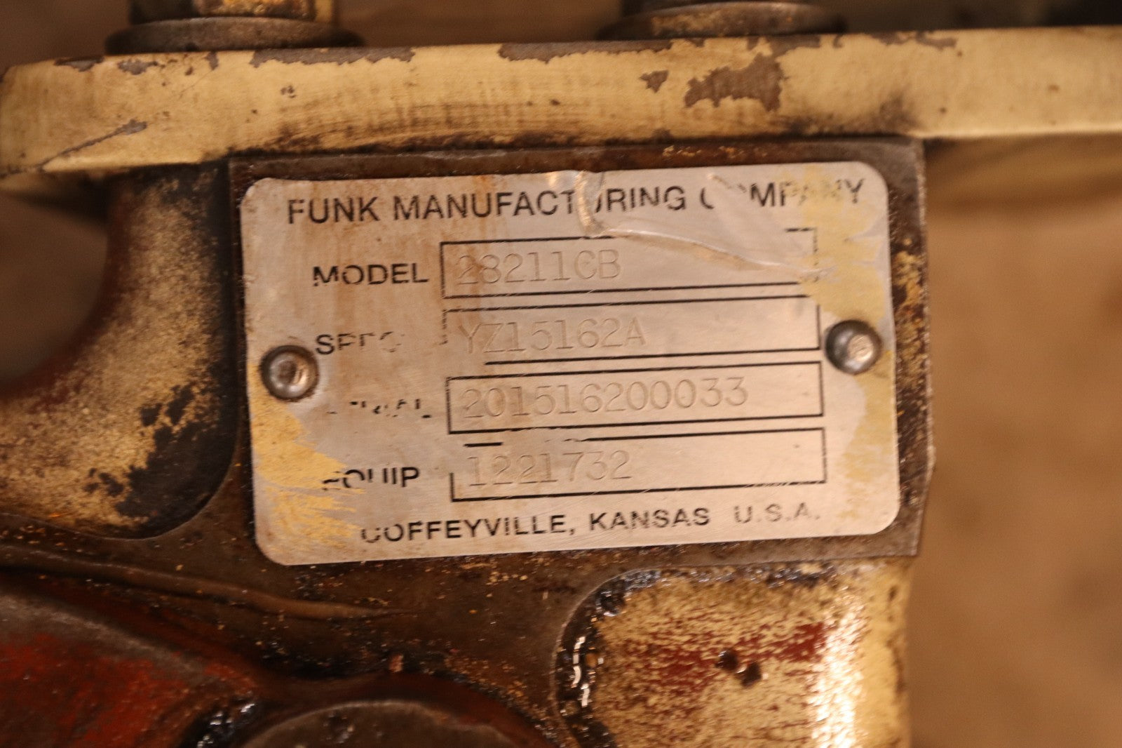 Funk 28000 Triple Pump Drive Mod. 28211CB