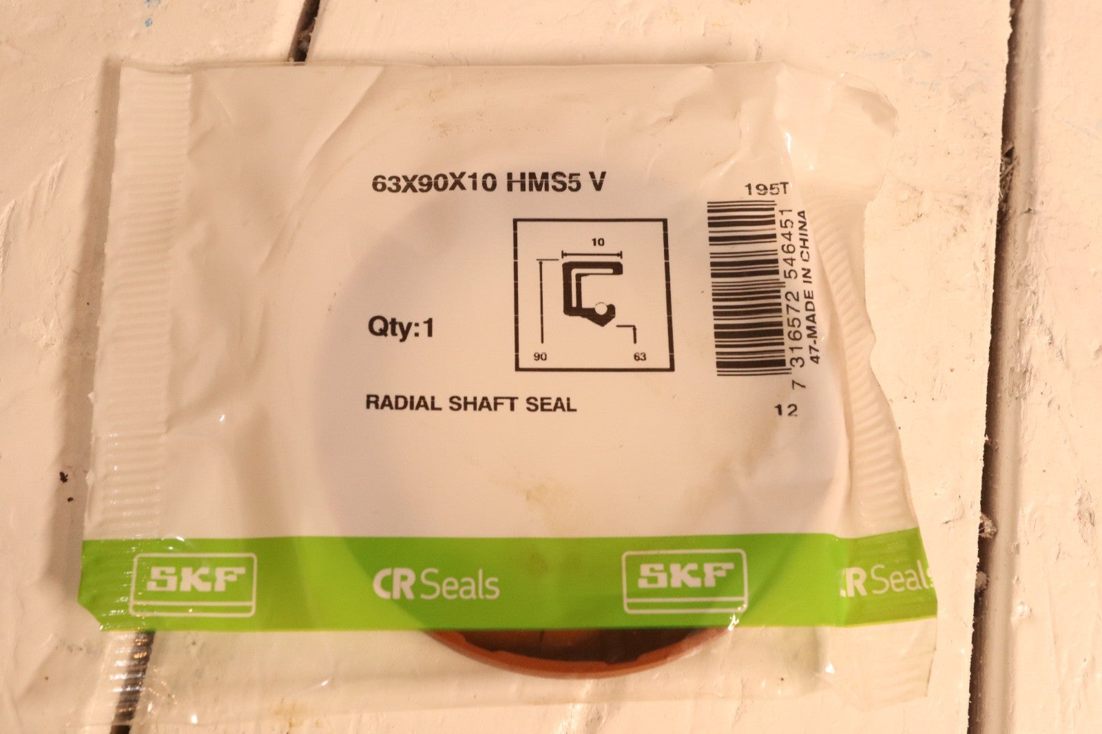 SKF 63X90X10 HMS5 V