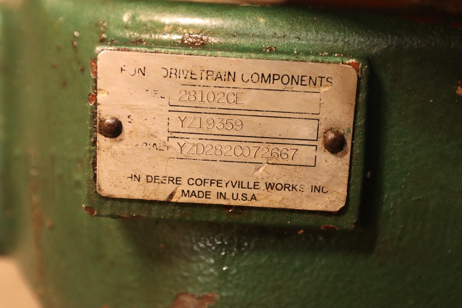 Funk Series 28000 Double Pump Drive Model 28102CE