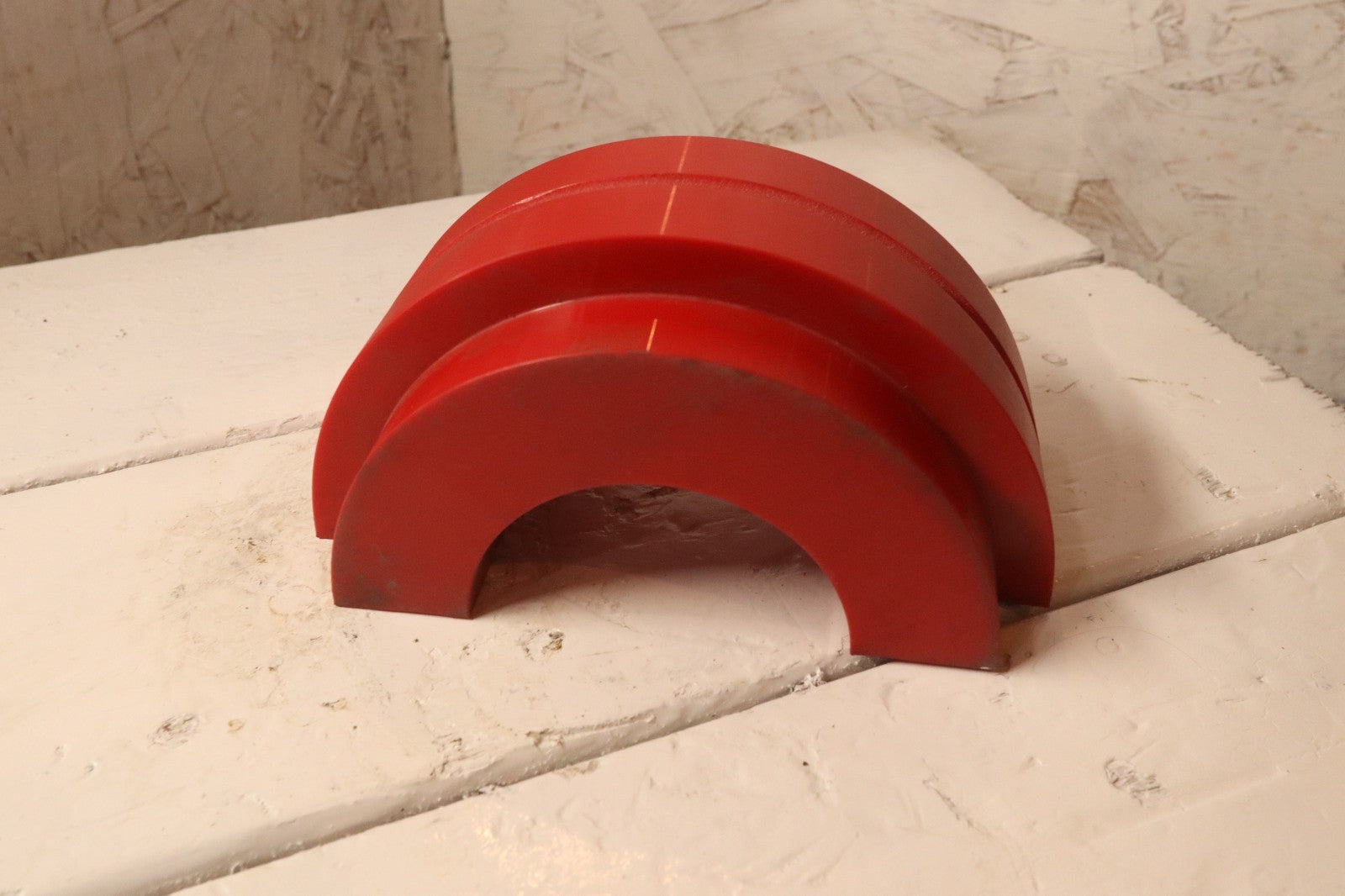 Redwood Plastics SAF 520 Split-Block Bearing Housings R-36206 750 Red