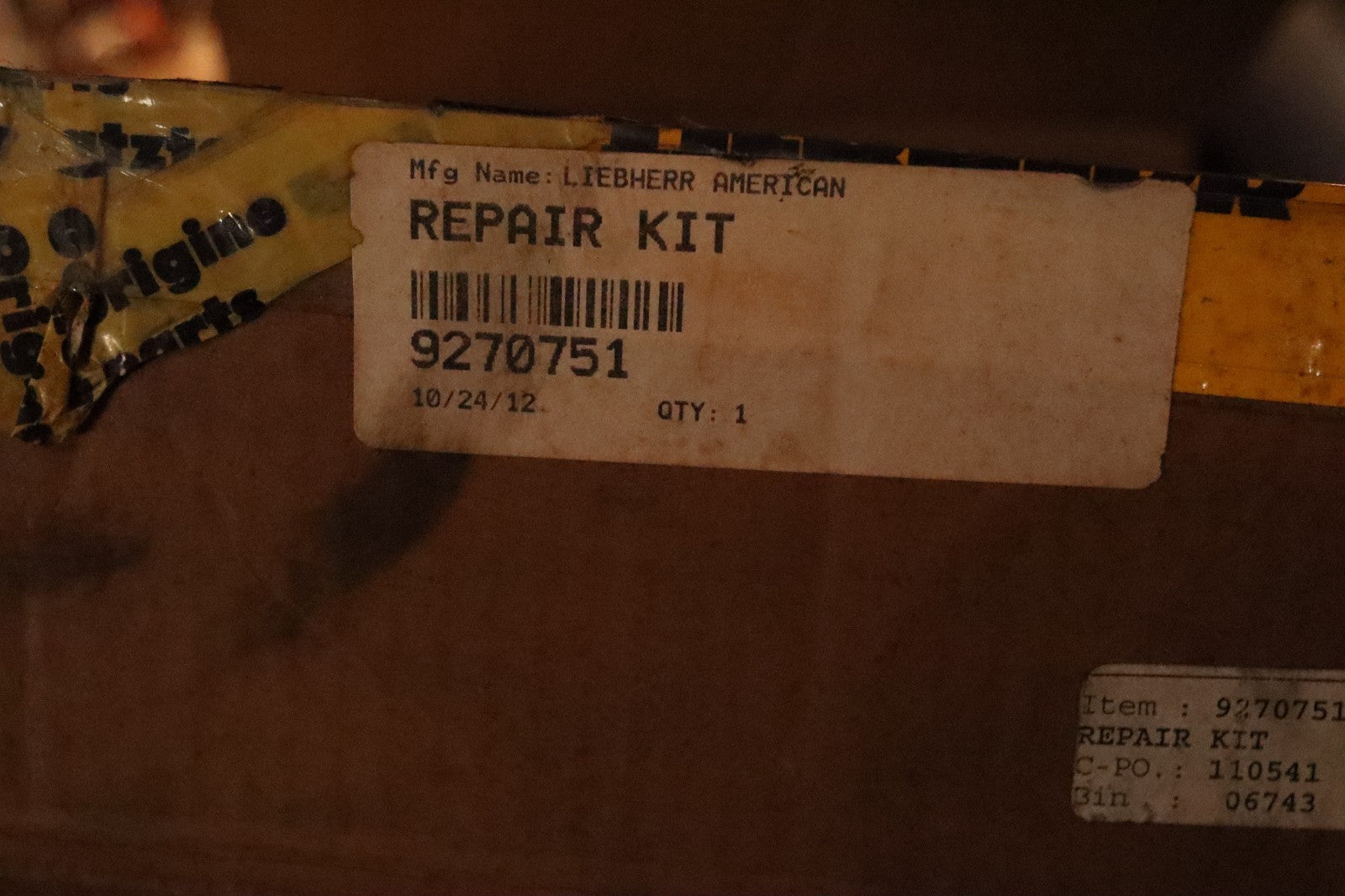 LIEBHERR Repair Kit 9270751