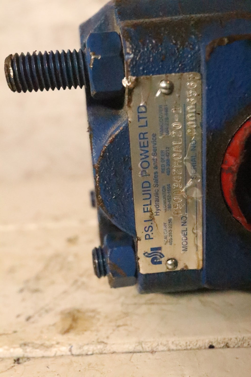 PSI FLUID POWER LTD Gear Pump P50A342MOAL20