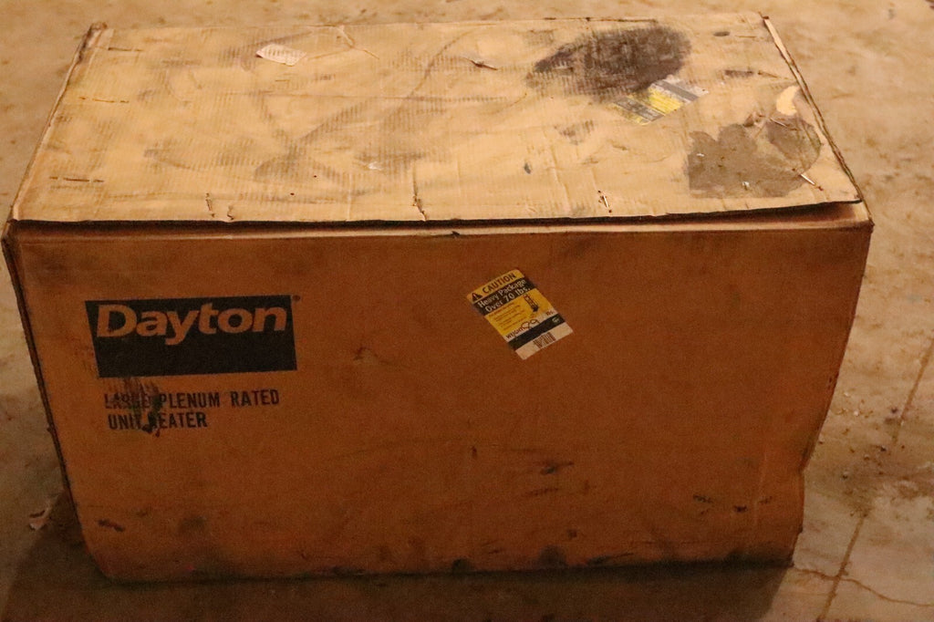 2HCZ1 Dayton Plenum Heater Electric Fan Coil Heater, 480V, 3Ph, 7.5kW