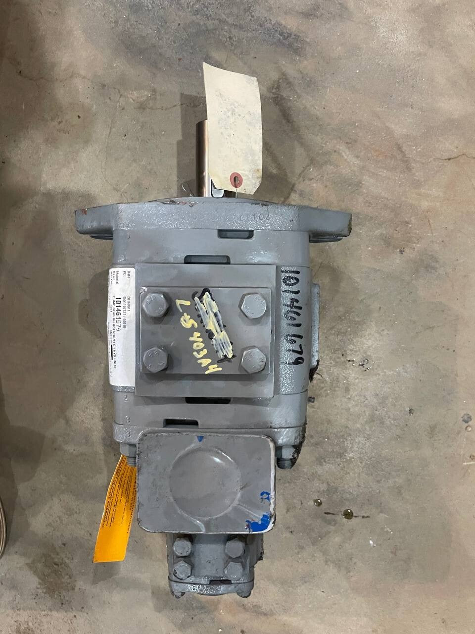 VOITH TURBO IPC 6-125 601 HYDRAULIC GEAR PUMP