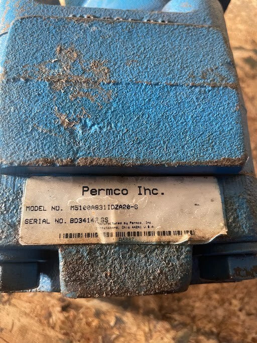 Permco rebuilt hydraulic gear motor M5100A831IDZA20-6