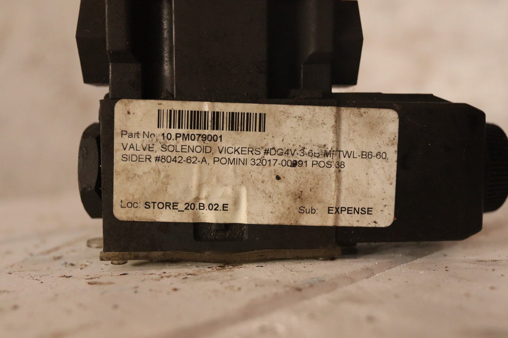 Vickers Valve solenoid DG4V-3-6B-MFTWL-B6-60