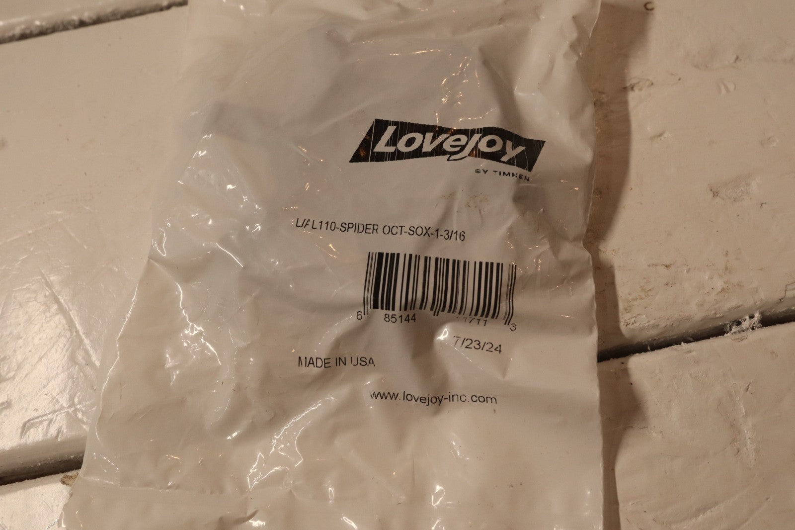 Lovejoy L-110 spider coupling Insert Black open center