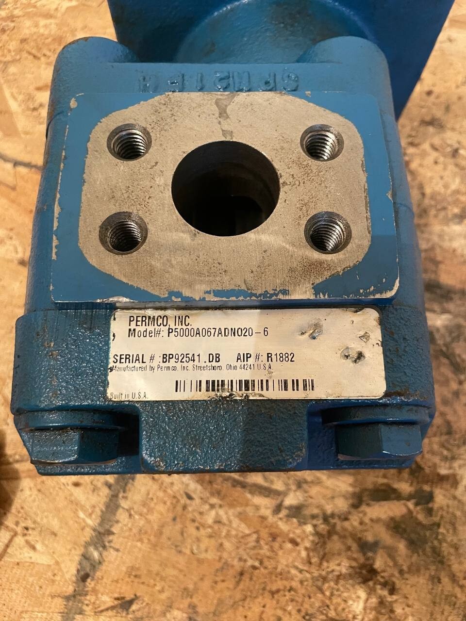 Permco INC P5000A067ADN020-6 Hydraulic Starter Motor