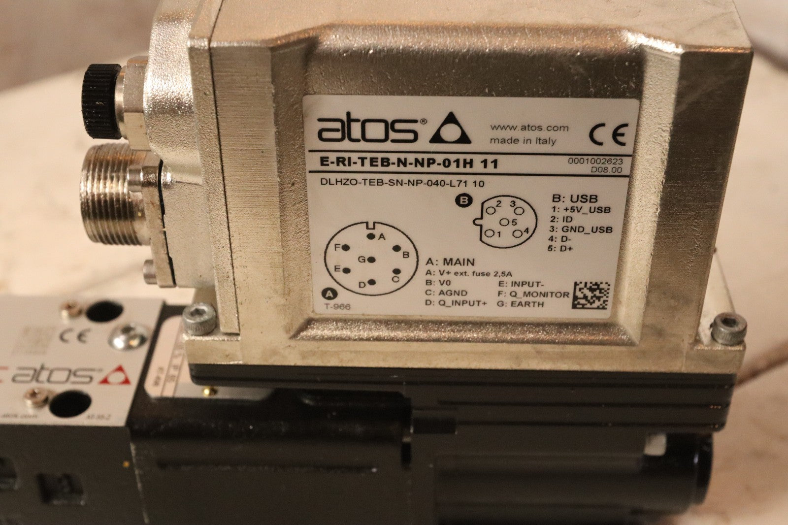 ATOS Servoproportional directionals DLHZO-TEB-SN-NP-040-L71 10