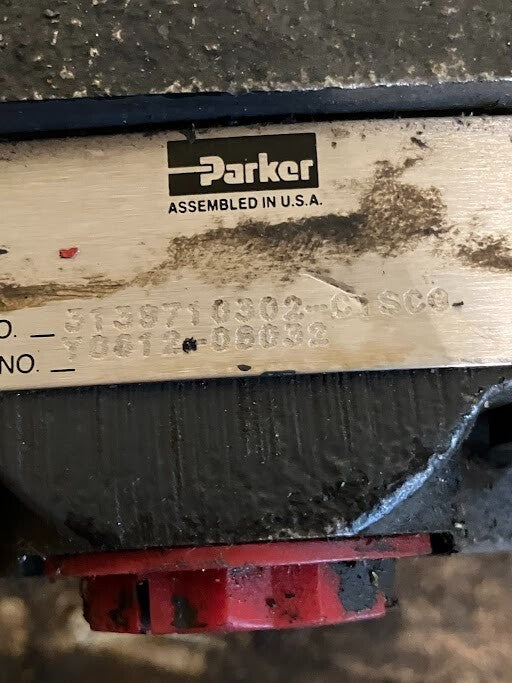 PARKER HYDRAULIC PUMP PART NUMBER 3139710302