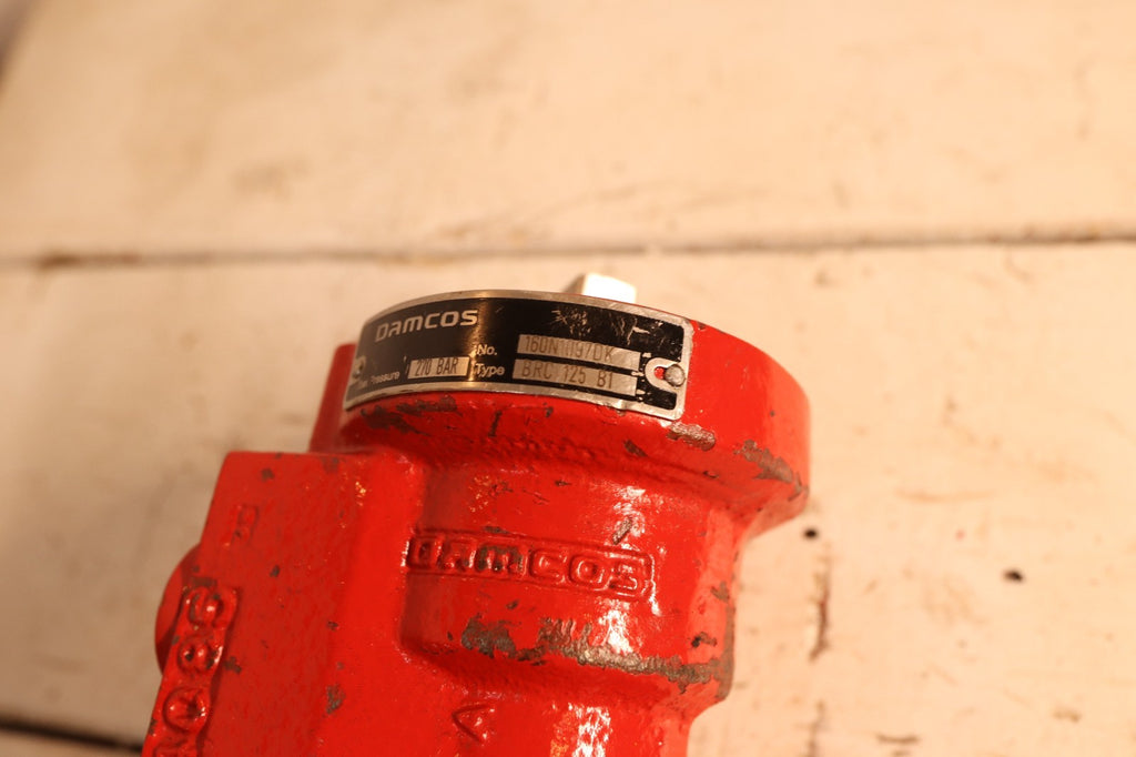 Damcos BRC-125-B1 Hydraulic Double-acting Balanced Rotary Actuator 160N1097DK