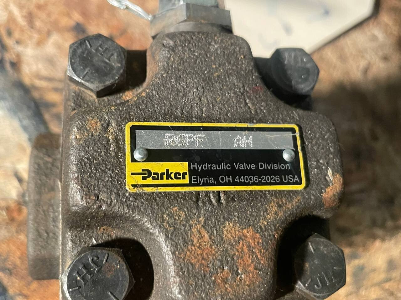 Parker R6PF Hydraulic Pressure Control Valve
