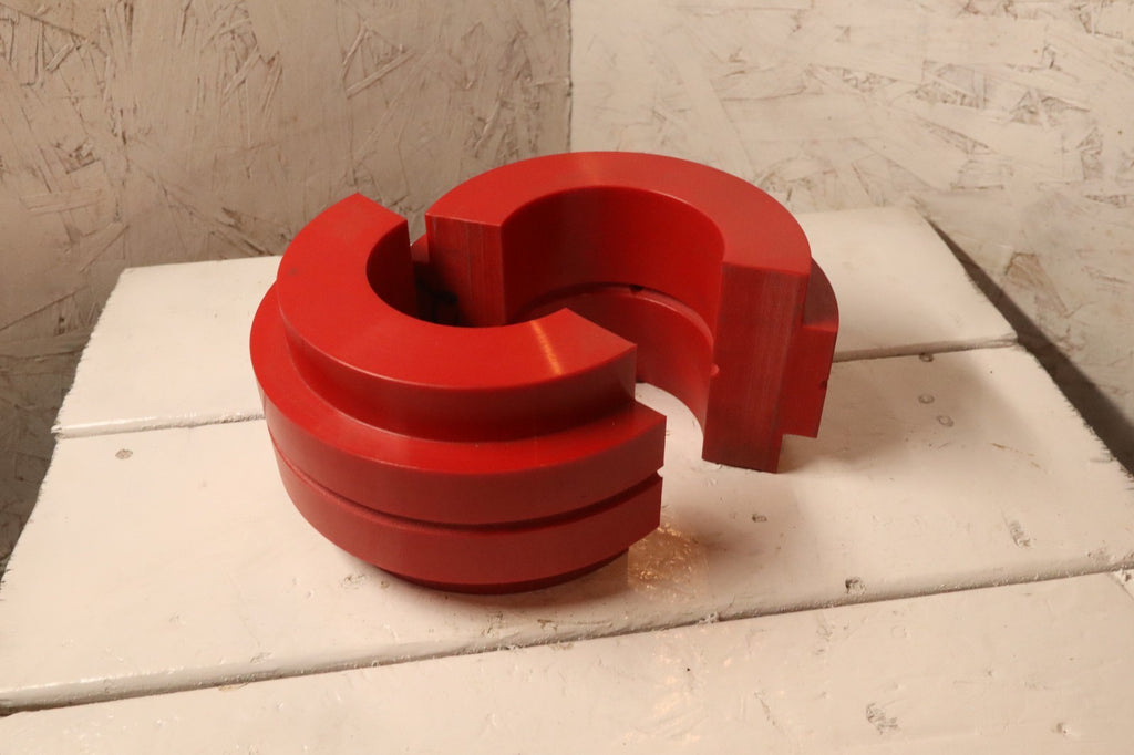 Redwood Plastics SAF 520 Split-Block Bearing Housings R-36206 750 Red