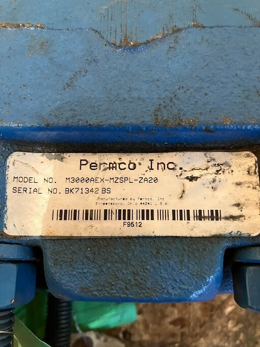 Permco Rebuilt Hydraulic Motor m3000aex-mspl-za20