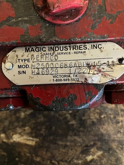 Pemco Hydraulic Motor M2500C686ADHK15-14