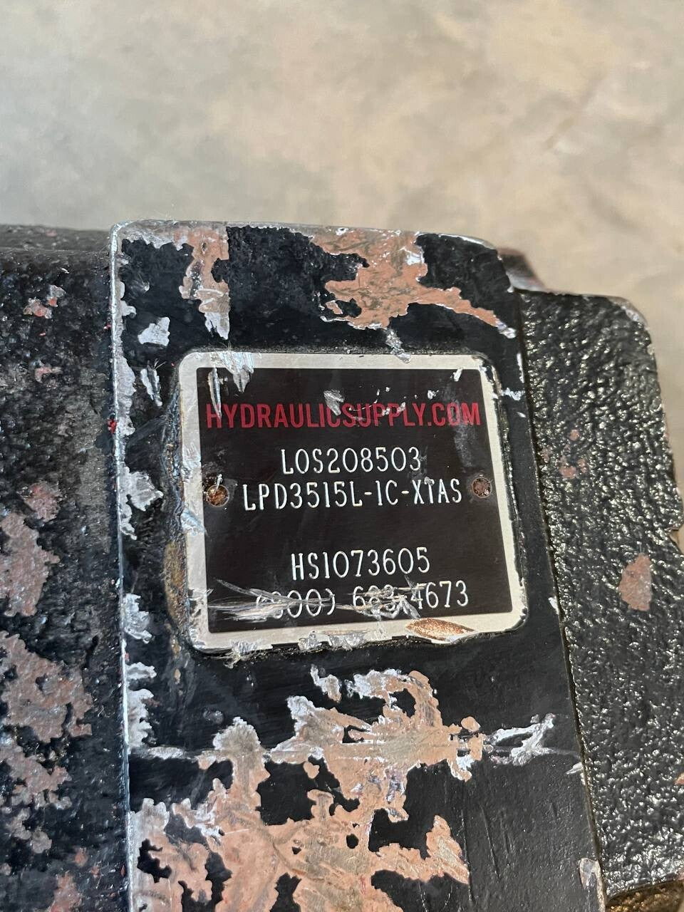 GEARTEK LPD35-15L-1C-XTAS LUBE PUMP, POWER END LOS208503 HS1073605