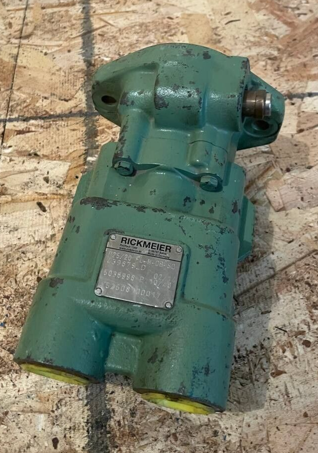 Rickmeier Fuel Pump With Integrated Pressure Control Valve 25/20 FL-M-D8-SO
