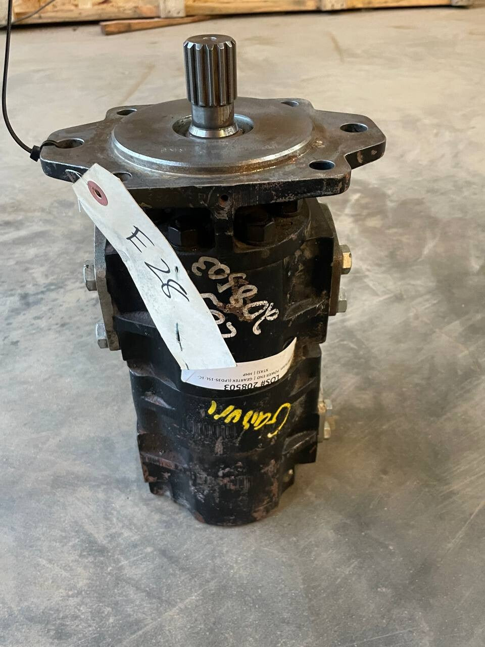 GEARTEK LPD35-15L-1C-XTAS LUBE PUMP, POWER END LOS208503 HS1073605