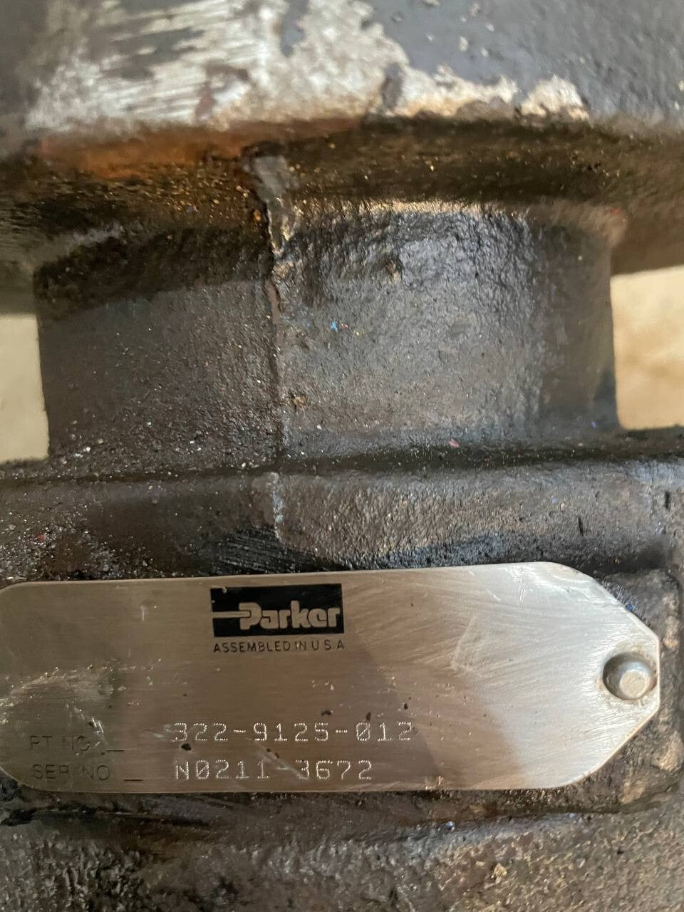Parker 322-9125-012 Rebuilt Gear Pump