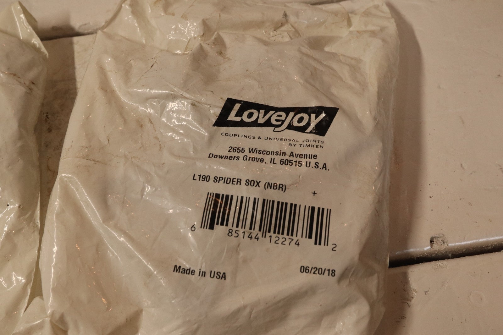 Lovejoy L-190 spider SOX (NBR) coupling insert