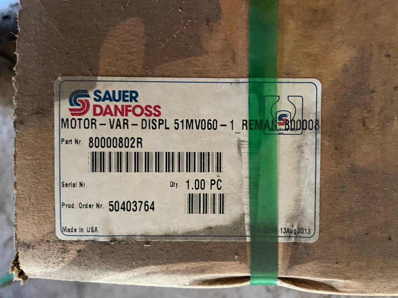 Danfoss MOTOR-VAR-DISPL 51MV060-1